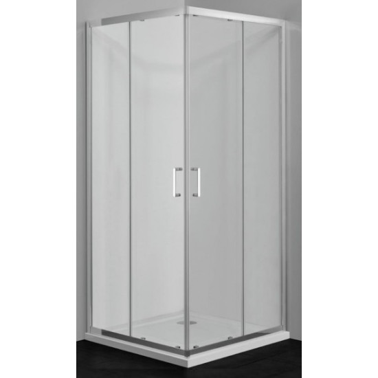 Душ кабина "ELITE", квадратна, хром, 80-90 см. Душ кабина "ELITE", квадратна, хром, 80-90 см.