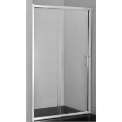 Преграден душ параван с плъзгаща врата "ELITE", хром