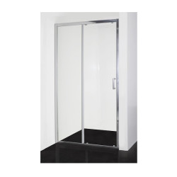 Преграден душ параван с плъзгаща врата "ELITE", хром