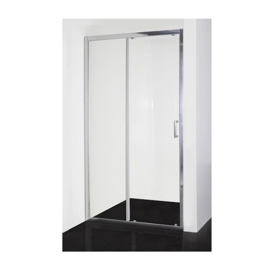 Преграден душ параван с плъзгаща врата "ELITE", хром