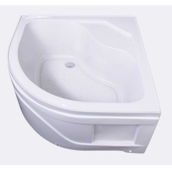 Овално, дълбоко душ корито, 90х90х50см.