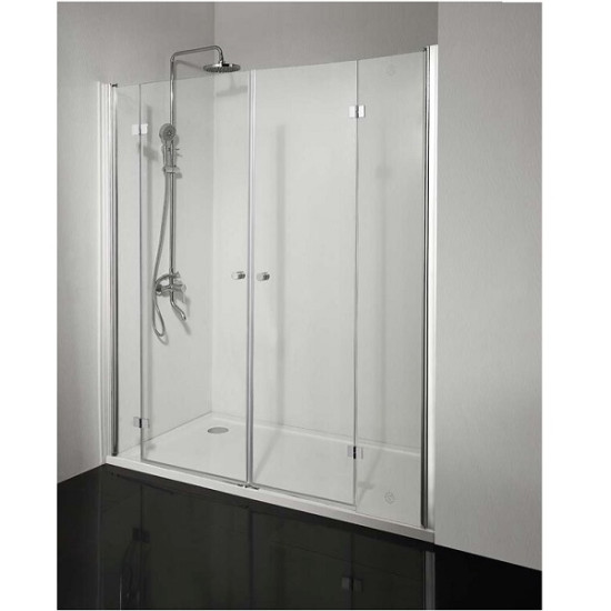 Отваряема врата "SMARTFLEX", хром, 80-120х195 см.