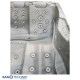 Външно джакузи за 3 човека MODENA Silver Marble, 205x130 см