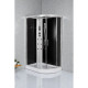 Хидромасажна душ кабина  INTENSE BLACK  80x120x210 см. TM120/TM121