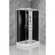Хидромасажна душ кабина  INTENSE BLACK  80x120x210 см. TM120/TM121