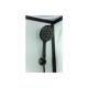 Затворена душ кабина с таван  "DECO BLACK 2" 80x120x215 см. TM3008